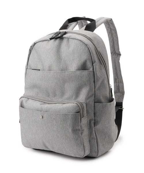 SHOO・LA・RUE(シューラルー)の「【撥水/背中ポケット】整理整頓できちゃうリュック(バックパック/リュック・レディース・グレー系3/ブラック系5/ブラック系4・00)」の15枚目の写真