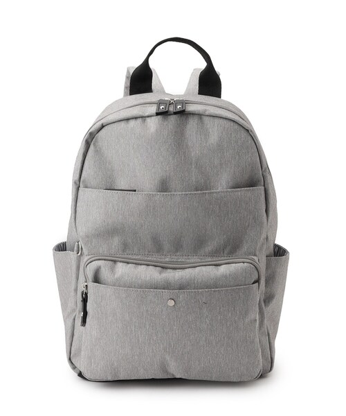 SHOO・LA・RUE(シューラルー)の「【撥水/背中ポケット】整理整頓できちゃうリュック(バックパック/リュック・レディース・グレー系3/ブラック系5/ブラック系4・00)」の16枚目の写真