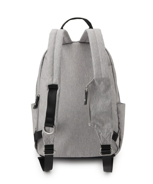 SHOO・LA・RUE(シューラルー)の「【撥水/背中ポケット】整理整頓できちゃうリュック(バックパック/リュック・レディース・グレー系3/ブラック系5/ブラック系4・00)」の18枚目の写真