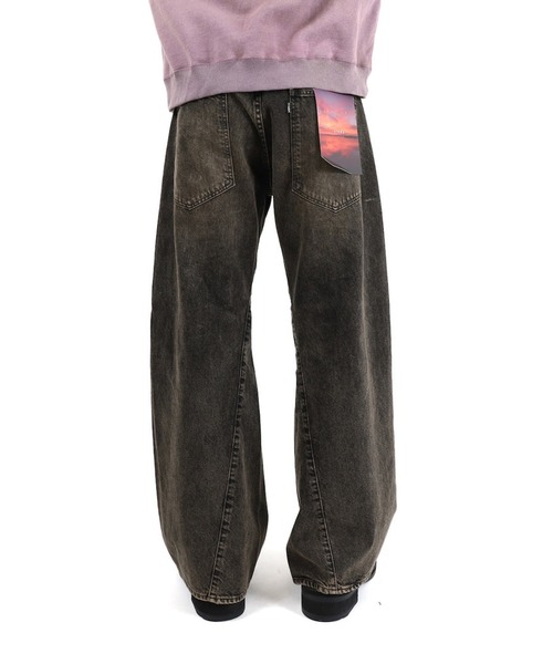 Jieda（ジエダ）の「USED 3D WORK DENIM（デニムパンツ）」 - WEAR