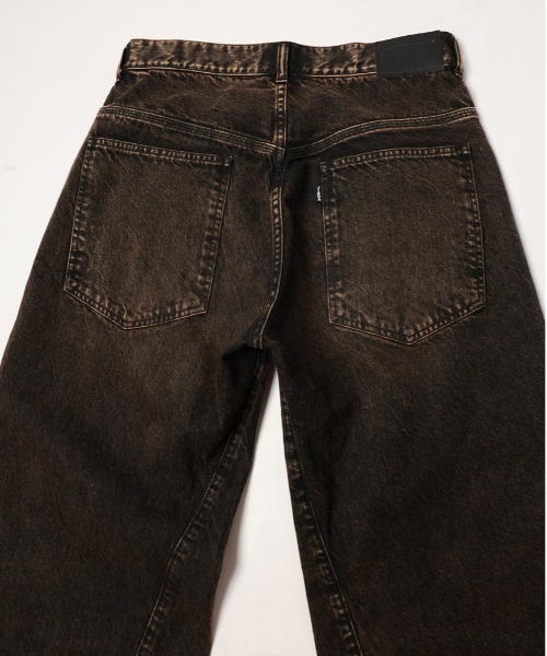 JIEDA(ジエダ)の「USED 3D WORK DENIM(デニムパンツ・メンズ・ブラック・1/2)」の9枚目の写真