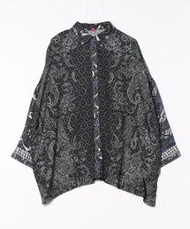 【チャイハネ】バティック風プリントシャツ