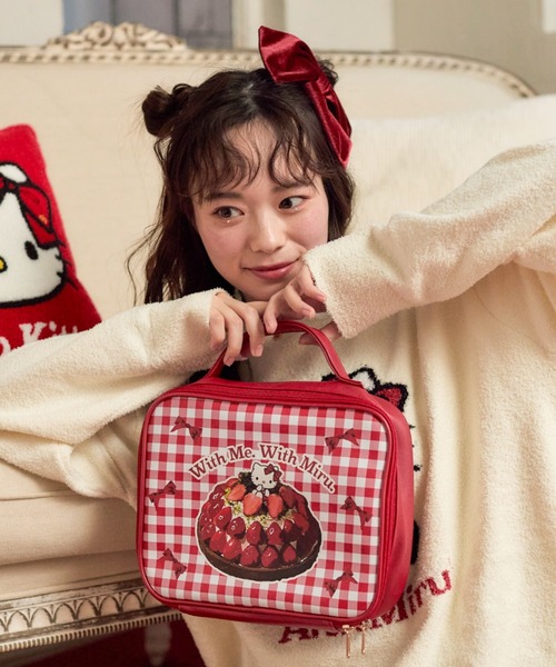 Annmiru アンミル キティ トラベルポーチ AnnMiru（アンミル）の「トラベルポーチ（ハローキティ×AnnMiru
