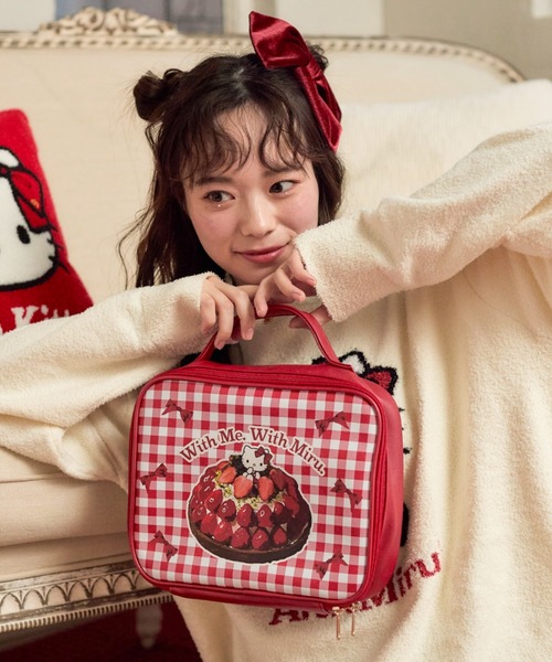AnnMiru（アンミル）の「トラベルポーチ（ハローキティ×AnnMiru