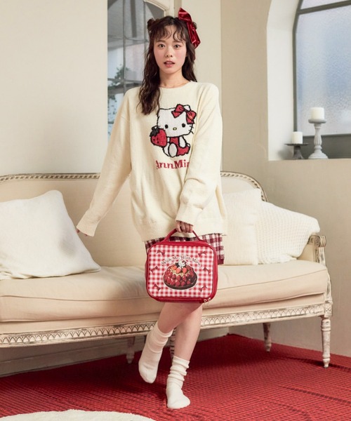 AnnMiru（アンミル）の「トラベルポーチ（ハローキティ×AnnMiru