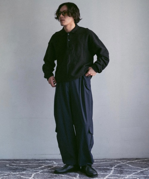 2/9号室（かおこ&ひろと） Nylon Tuck Cargo Pants INTER FACTORY（インターファクトリー）の「2/9号室（かおこ
