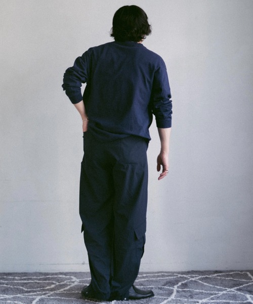 2/9号室（かおこ&ひろと） Nylon Tuck Cargo Pants INTER FACTORY（インターファクトリー）の「2/9号室（かおこ
