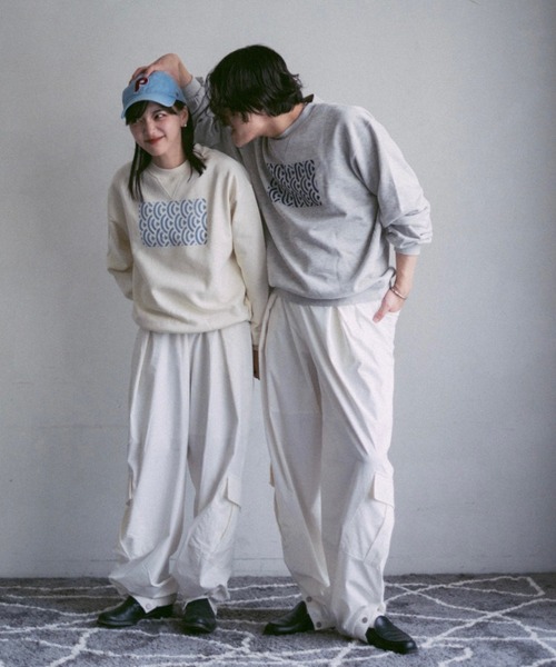 Nylon Tuck Cargo Pants / ナイロンタックカーゴパンツ 2/9号室（かおこ&ひろと） - Nylon Tuck Cargo Pants / ナイロン