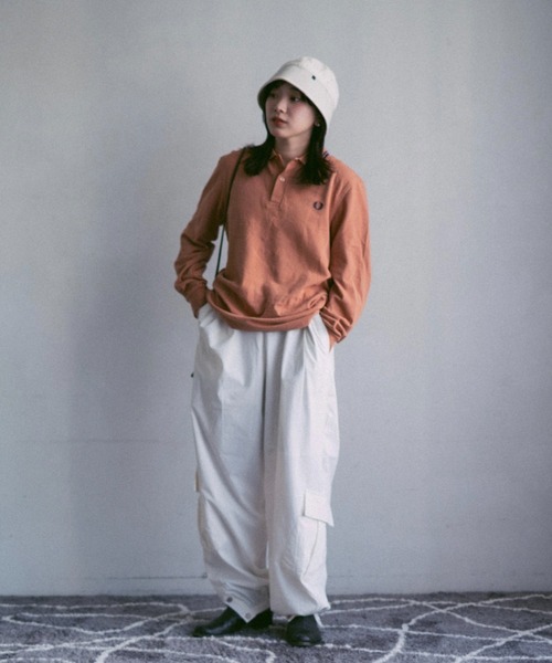 2/9号室（かおこ&ひろと） Nylon Tuck Cargo Pants INTER FACTORY（インターファクトリー）の「2/9号室（かおこ