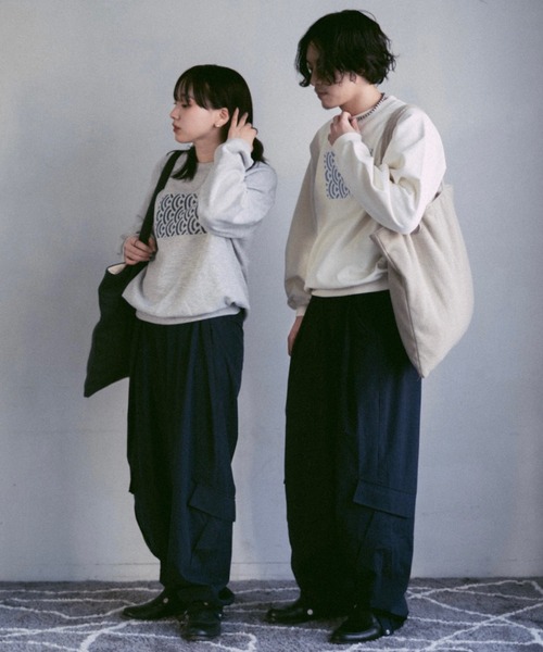 2/9号室（かおこ&ひろと） - Nylon Tuck Cargo Pants / ナイロン