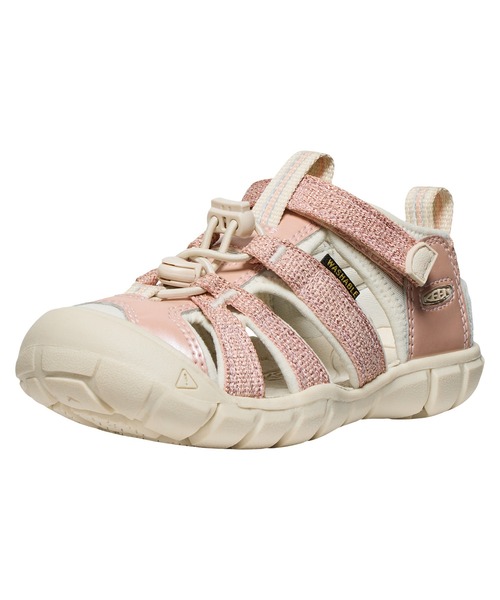 KEEN(キーン)の「KEEN/キーン キッズ サンダル 水陸両用 SEACAMP II CNX シーキャンプ 1030803(サンダル・キッズ・ピンクゴールド・16cm/17cm/18cm/18.5cm/19.5cm/15cm)」の7枚目の写真