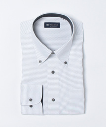 TOKYO SHIRTS | 透け防止 形態安定ノーアイロン ボタンダウン 長袖ビジネスワイシャツ(ビジネスシャツ)