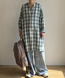 【sweet web掲載】シャンブレーチェック3WAYワンピース