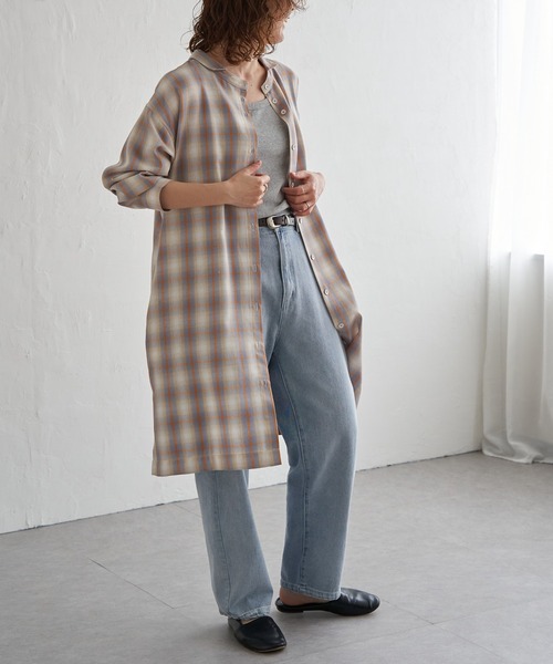 LBC（エルビーシー）の「【sweet web掲載】シャンブレーチェック3WAYワンピース（ワンピース・レディース・グリーン/ブルー/オレンジ・M/L）」の13枚目の写真