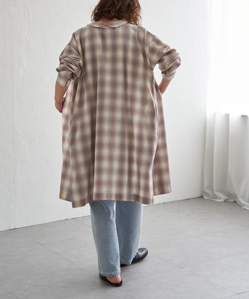 LBC（エルビーシー）の「【sweet web掲載】シャンブレーチェック3WAYワンピース（ワンピース・レディース・グリーン/ブルー/オレンジ・M/L）」の16枚目の写真