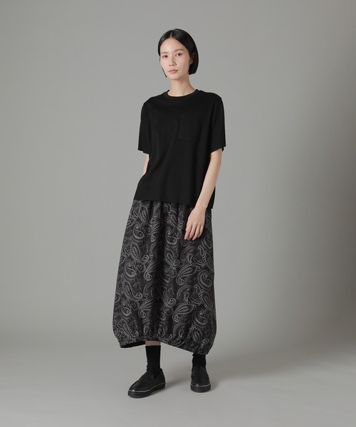 ZUCCa（ズッカ）の「ペイズリープリント / (O)（スカート・レディース・ライトグリーン/ブラック/ネイビー・M size）」の15枚目の写真