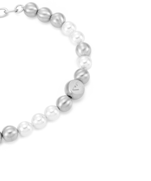 EMPORIO ARMANI（エンポリオアルマーニ）の「エンポリオ・アルマーニ アクセサリー メンズ ブレスレット ローズゴールド EGS3177040（ブレスレット・メンズ・Silver・FREE）」の2枚目の写真