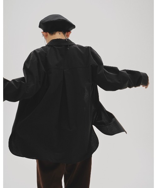 TODAYFUL(トゥデイフル)の「Useful Chambray Shirts(シャツ/ブラウス・レディース・キナリ/ブラック/ブラウン/サンドベージュ/ブルー系その他・FREE)」の9枚目の写真