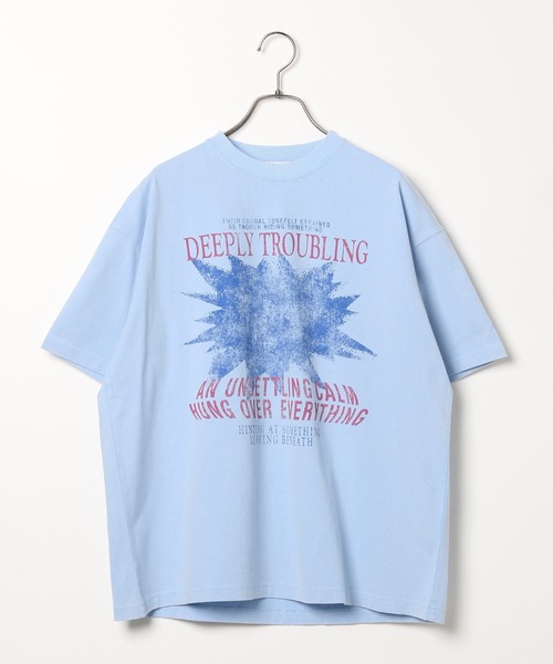 PBLIM(ページボーイリム)の「【UNISEX】スパークグラフィックT(Tシャツ/カットソー・レディース・ブルー/ブラウン/ブラック・SMALL/MEDIUM)」の6枚目の写真