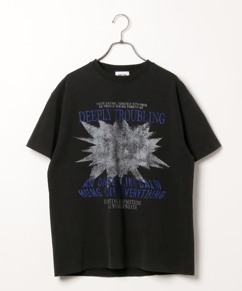 PBLIM(ページボーイリム)の「【UNISEX】スパークグラフィックT(Tシャツ/カットソー・レディース・ブルー/ブラウン/ブラック・SMALL/MEDIUM)」の8枚目の写真