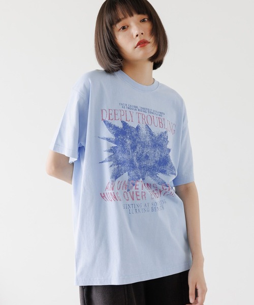 セール】【UNISEX】スパークグラフィックT（Tシャツ/カットソー