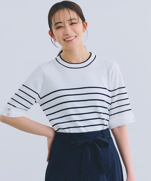 ドライタッチハーフスリーブプルオーバー≪手洗い可能≫ 手洗い可能〉ドライ テレコ ショート スリーブ プルオーバー