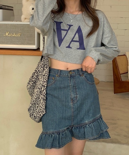 gossip！ロサンゼルス（ゴシップロサンゼルス）の「プリントカットソー（Tシャツ/カットソー・レディース・ホワイト/ブラック/グレー・FREE）」の15枚目の写真