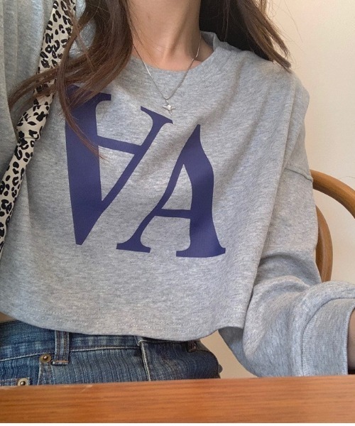 gossip！ロサンゼルス（ゴシップロサンゼルス）の「プリントカットソー（Tシャツ/カットソー・レディース・ホワイト/ブラック/グレー・FREE）」の18枚目の写真