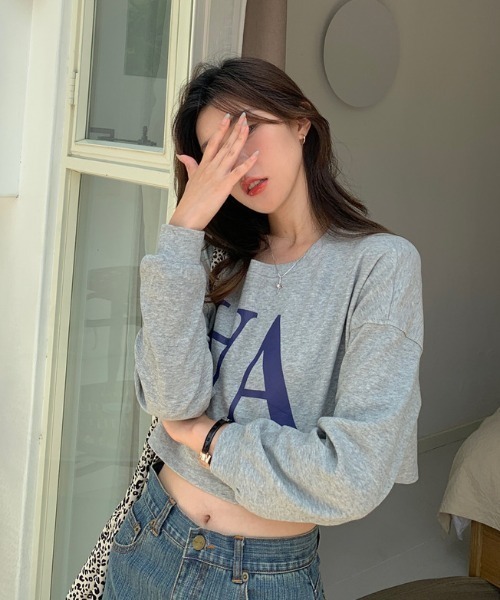 gossip！ロサンゼルス（ゴシップロサンゼルス）の「プリントカットソー（Tシャツ/カットソー・レディース・ホワイト/ブラック/グレー・FREE）」の20枚目の写真