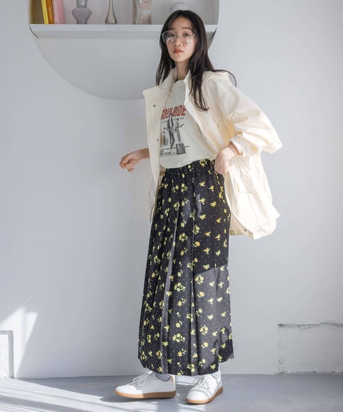 LOWRYS FARM(ローリーズファーム)の「ポケットブルゾン 290376(ブルゾン・レディース・グリーン/アイボリー/ブラック・FREE)」の9枚目の写真