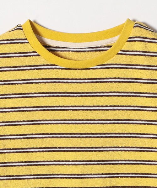 SHIPS any（シップス エニィ）の「SHIPS any:〈洗濯機可能〉パイル ボーダー ノースリーブ TEE（タンクトップ・レディース・ブルー/グリーン/イエロー・ONE SIZE）」の17枚目の写真