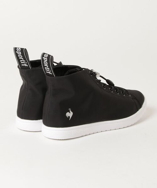 le coq sportif(ルコックスポルティフ)の「LA アルマ MID III T+R / LA ALMA MID III T+R(スニーカー・レディース・ブラック/グレー・23.0cm/24.0cm/25.0cm)」の3枚目の写真