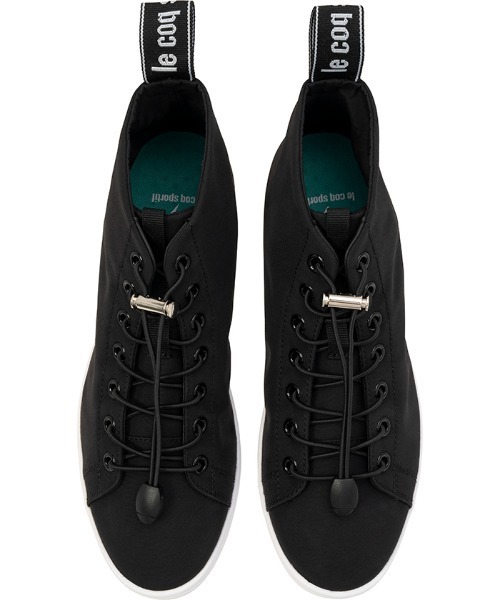 le coq sportif(ルコックスポルティフ)の「LA アルマ MID III T+R / LA ALMA MID III T+R(スニーカー・レディース・ブラック/グレー・23.0cm/24.0cm/25.0cm)」の5枚目の写真