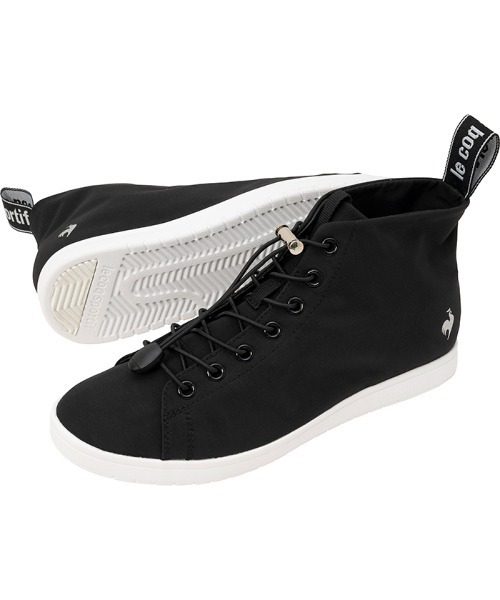 le coq sportif(ルコックスポルティフ)の「LA アルマ MID III T+R / LA ALMA MID III T+R(スニーカー・レディース・ブラック/グレー・23.0cm/24.0cm/25.0cm)」の9枚目の写真