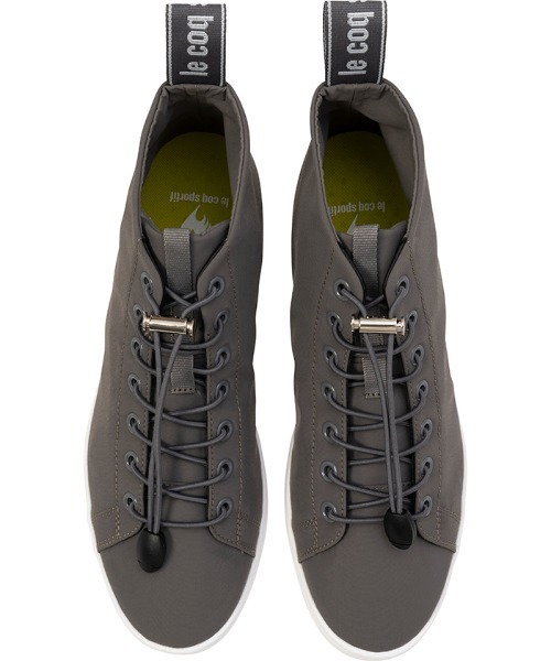 le coq sportif(ルコックスポルティフ)の「LA アルマ MID III T+R / LA ALMA MID III T+R(スニーカー・レディース・ブラック/グレー・23.0cm/24.0cm/25.0cm)」の13枚目の写真