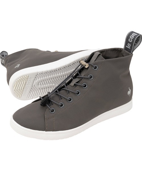 le coq sportif(ルコックスポルティフ)の「LA アルマ MID III T+R / LA ALMA MID III T+R(スニーカー・レディース・ブラック/グレー・23.0cm/24.0cm/25.0cm)」の17枚目の写真