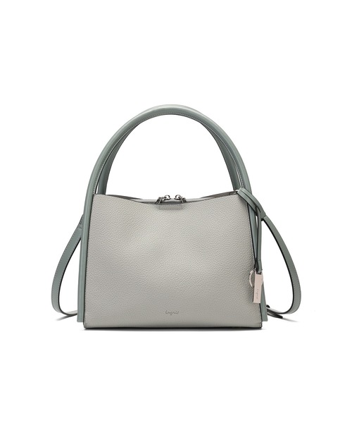 Ungrid(アングリッド)の「【Ungrid/アングリッド】軽量ソフトシュリンク プレートチャーム付ハンドバッグ(ハンドバッグ・レディース・ブラック/オリーブ/アイボリー/グレイッシュベージュ/ダークベージュ・FREE)」の15枚目の写真