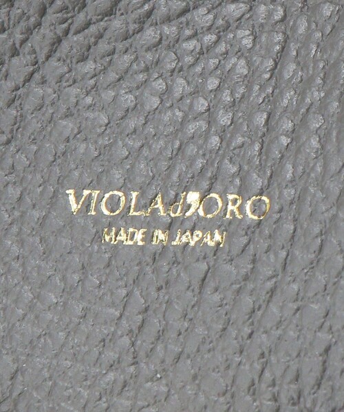 VIOLAd'ORO（ヴィオラドーロ）の「＜VIOLAd’ORO＞Wフェイス レザー トートバッグ（トートバッグ・レディース・ブラック/ダークグレー/モカ・FREE）」の18枚目の写真