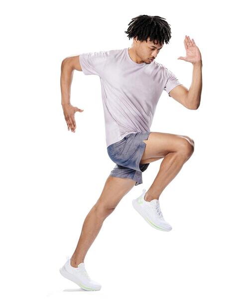 UNDER ARMOUR（アンダーアーマー）の「UAモチベート プリント ショートスリーブ Tシャツ（トレーニング/メンズ）（Tシャツ/カットソー・メンズ・ベージュ・L/2XL/XL/3XL/S/M）」の6枚目の写真