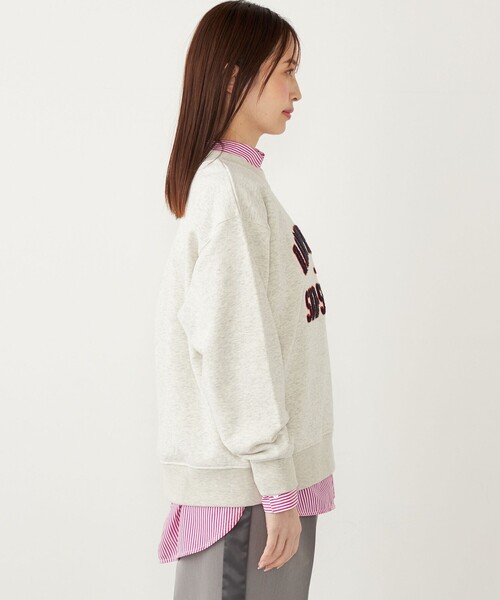 SHIPS Colors(シップス カラーズ)の「SHIPS Colors:サガラ刺繍 スウェット(スウェット・レディース・ネイビー/ナチュラル/グレー・ONE SIZE)」の19枚目の写真