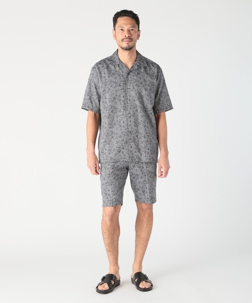 MEN'S BIGI（メンズビギ）の「ジャガードオープンカラーシャツ（シャツ/ブラウス・メンズ・カーキ/ライトグレー・02/03）」の10枚目の写真