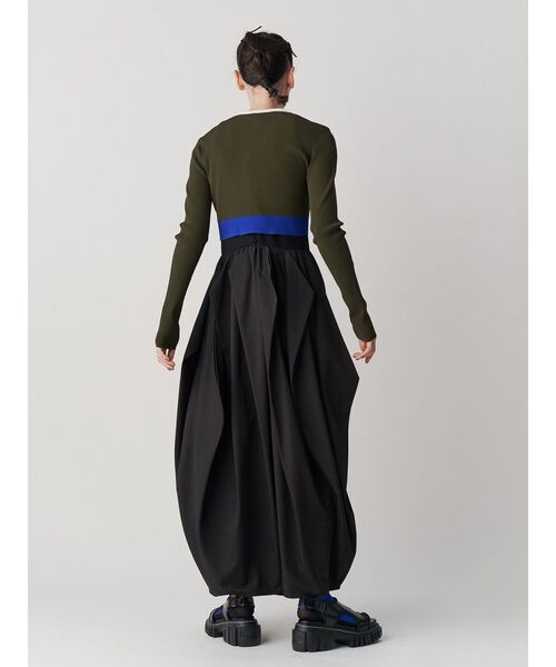 UN3D.(アンスリード)の「CURVE LINE TUCK SLEEVELESS OP / カーブ UN3D.(アンスリード)の「CURVE LINE TUCK SLEEVELESS OP / カーブ