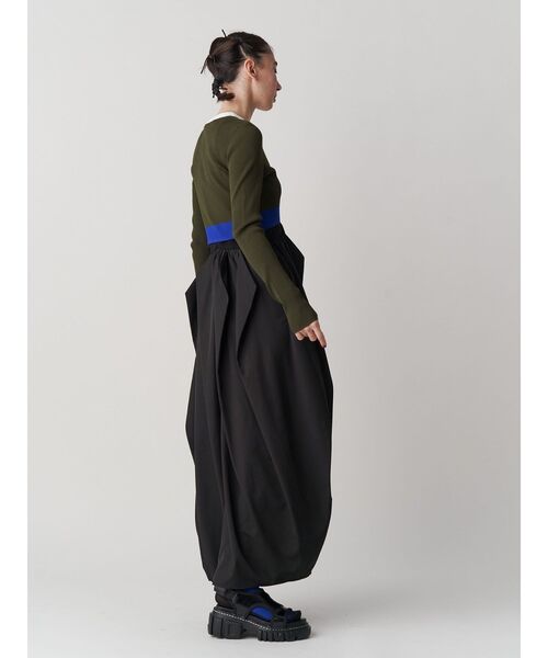 CURVE LINE TUCK SLEEVELESS OP / カーブラインタックスリーブ
