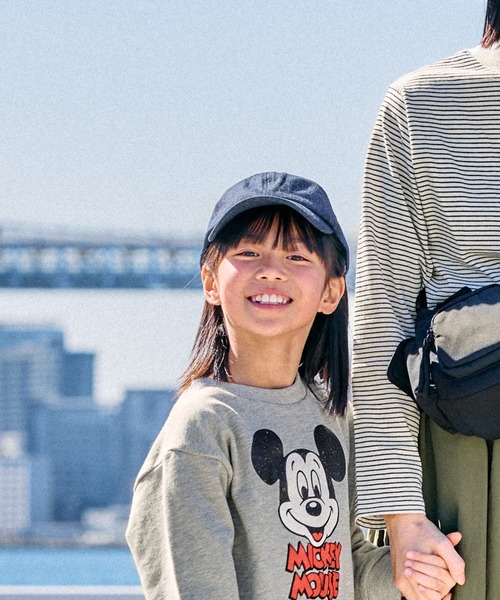 FOUND GOOD（ファウンドグッド）の「G/デニムリボンキャップ（キャップ・キッズ・ネイビー/ブルー系5・FREE）」の6枚目の写真