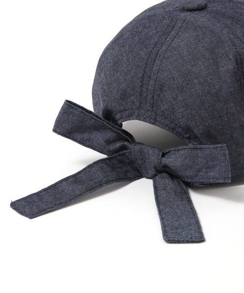 FOUND GOOD（ファウンドグッド）の「G/デニムリボンキャップ（キャップ・キッズ・ネイビー/ブルー系5・FREE）」の16枚目の写真