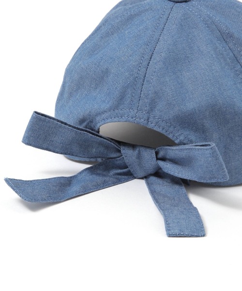 FOUND GOOD（ファウンドグッド）の「G/デニムリボンキャップ（キャップ・キッズ・ネイビー/ブルー系5・FREE）」の20枚目の写真
