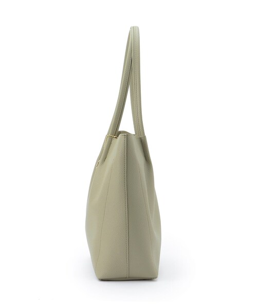 SHOO・LA・RUE（シューラルー）の「【軽量／A4】つまみハンドルトートバッグ（トートバッグ・レディース・グリーン/アイボリー/ブラック/ナチュラル・00）」の17枚目の写真