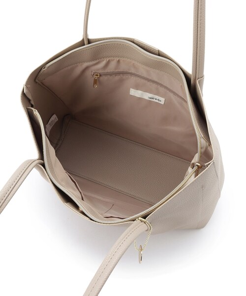 SHOO・LA・RUE（シューラルー）の「【軽量／A4】つまみハンドルトートバッグ（トートバッグ・レディース・グリーン/アイボリー/ブラック/ナチュラル・00）」の22枚目の写真