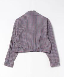 Viviennewestwood ギンガムチェックブルゾン Vivienne Westwood ギンガムチェック ブロッキング シャツ F