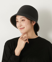 MELROSE claire（メルローズ クレール）の「【細ブレードペーパーバケットハット】（ハット）」